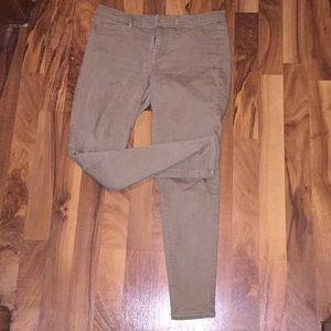 Tan jeggings